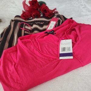 Terre Bleue Pink Top Womens Size XXL Included Xhilaration Pants Size XXL